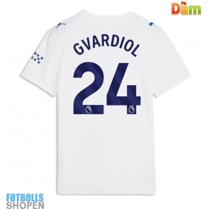 Billiga Manchester City Josko Gvardiol #24 Tredjeställ Dam 2026-27 Kortärmad